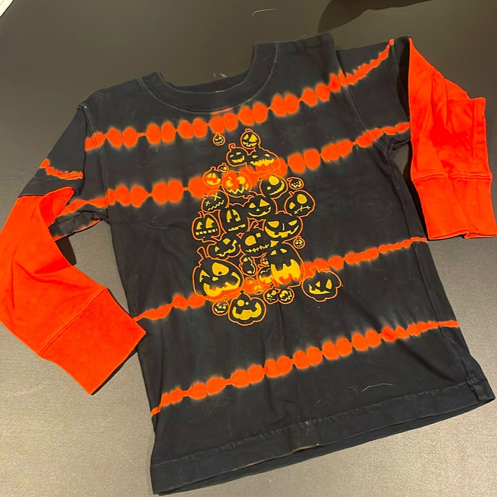 Vibrant Orange Kids Halloween Tee